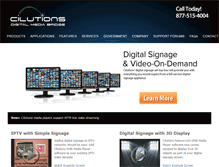 Tablet Screenshot of cilutions.com